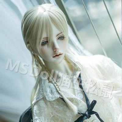 売れ筋がひ贈り物！ BJD AX801 1/3 ハンドメイド 耐熱 カツラ 用ウィッグ ドール 人形 人形