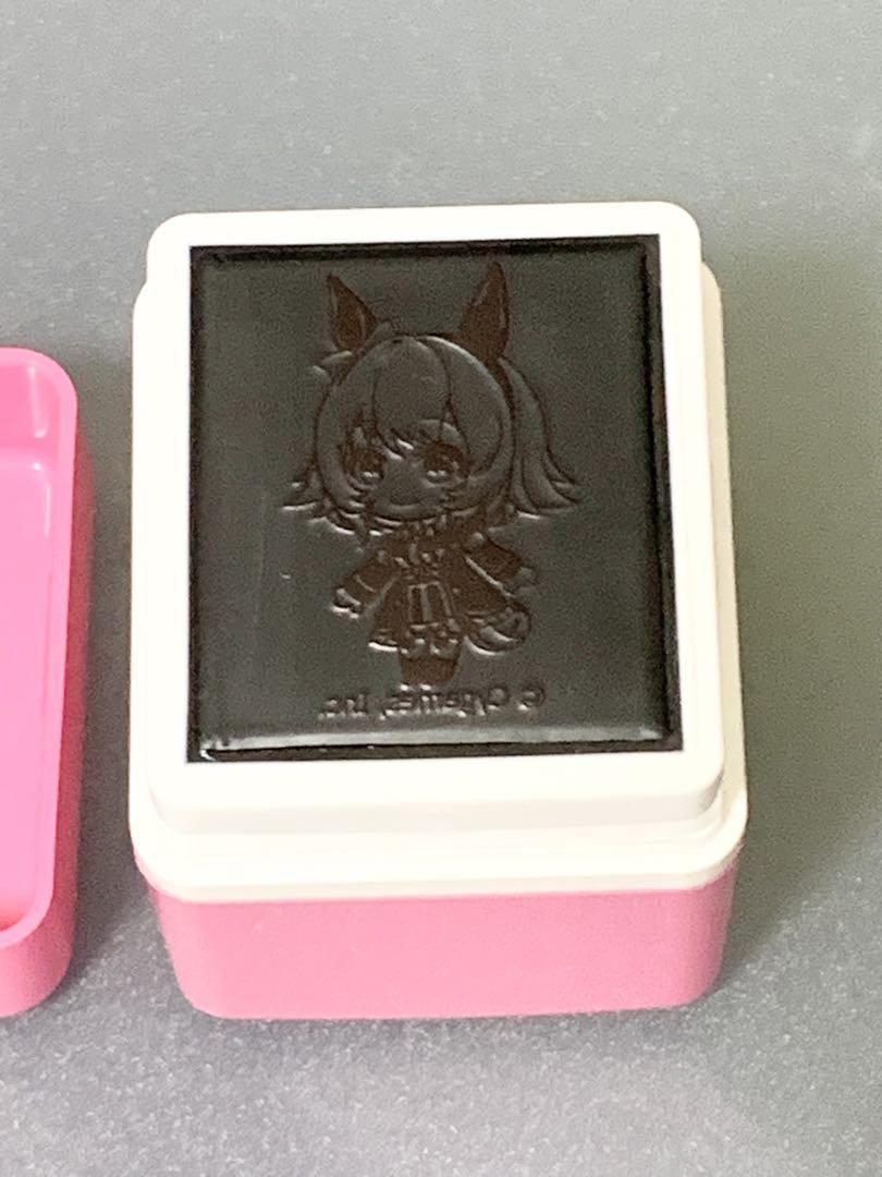 ウマ娘 OSMO スタンプ 園田競馬場 カレンチャン ピンク インク