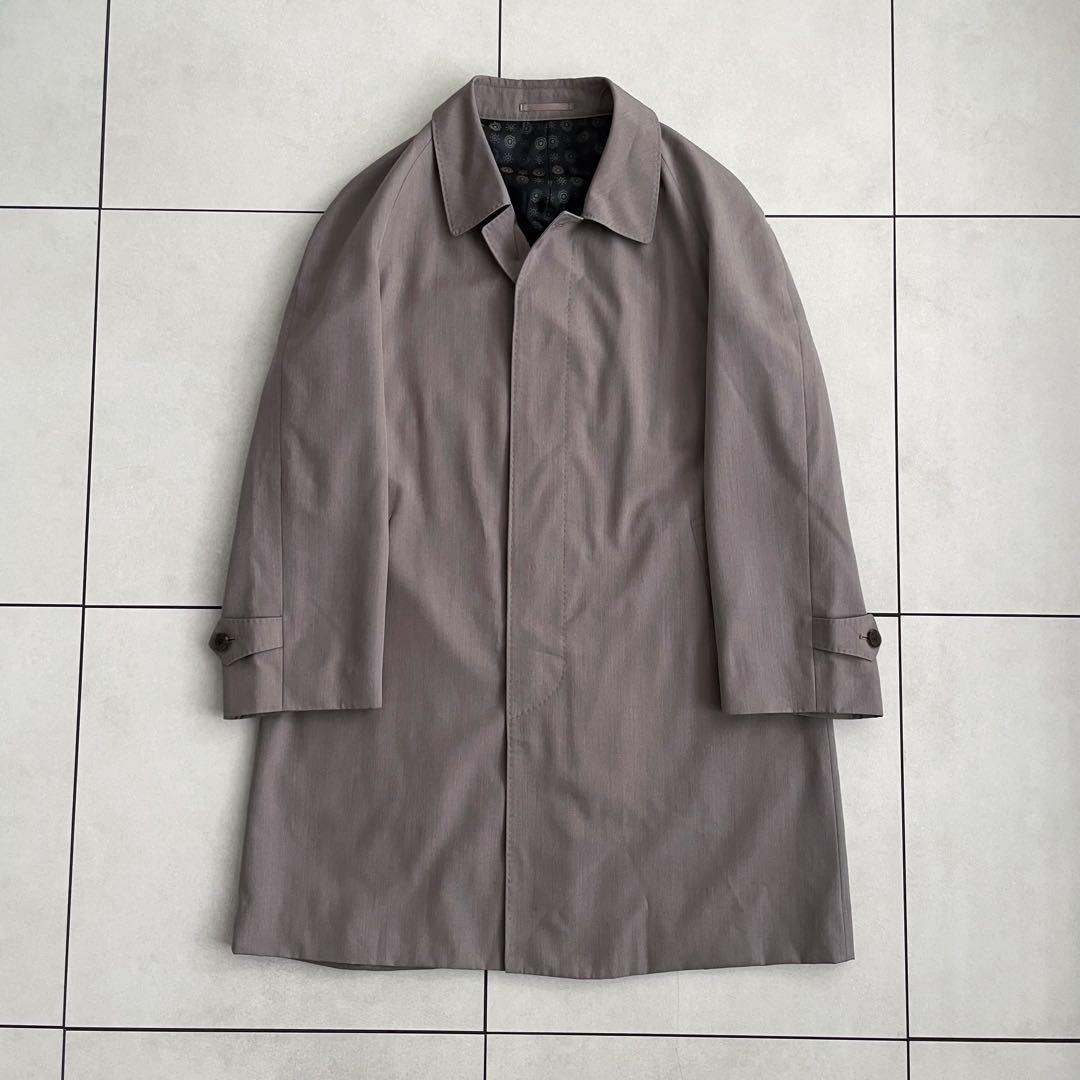 Yves Saint Laurent シルク混 ステン コートM Yves Saint Laurent