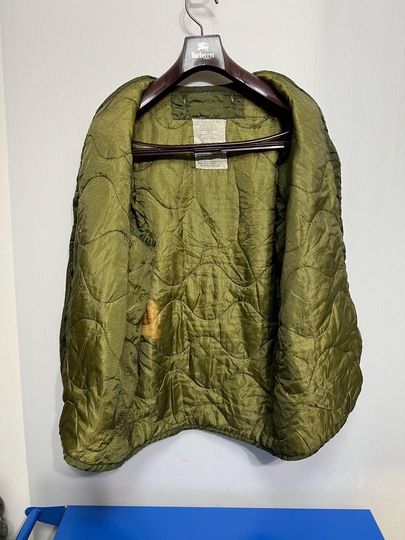 ミリタリーM-65 フィールドジャケット用ライナー （USビンテージ放出品）