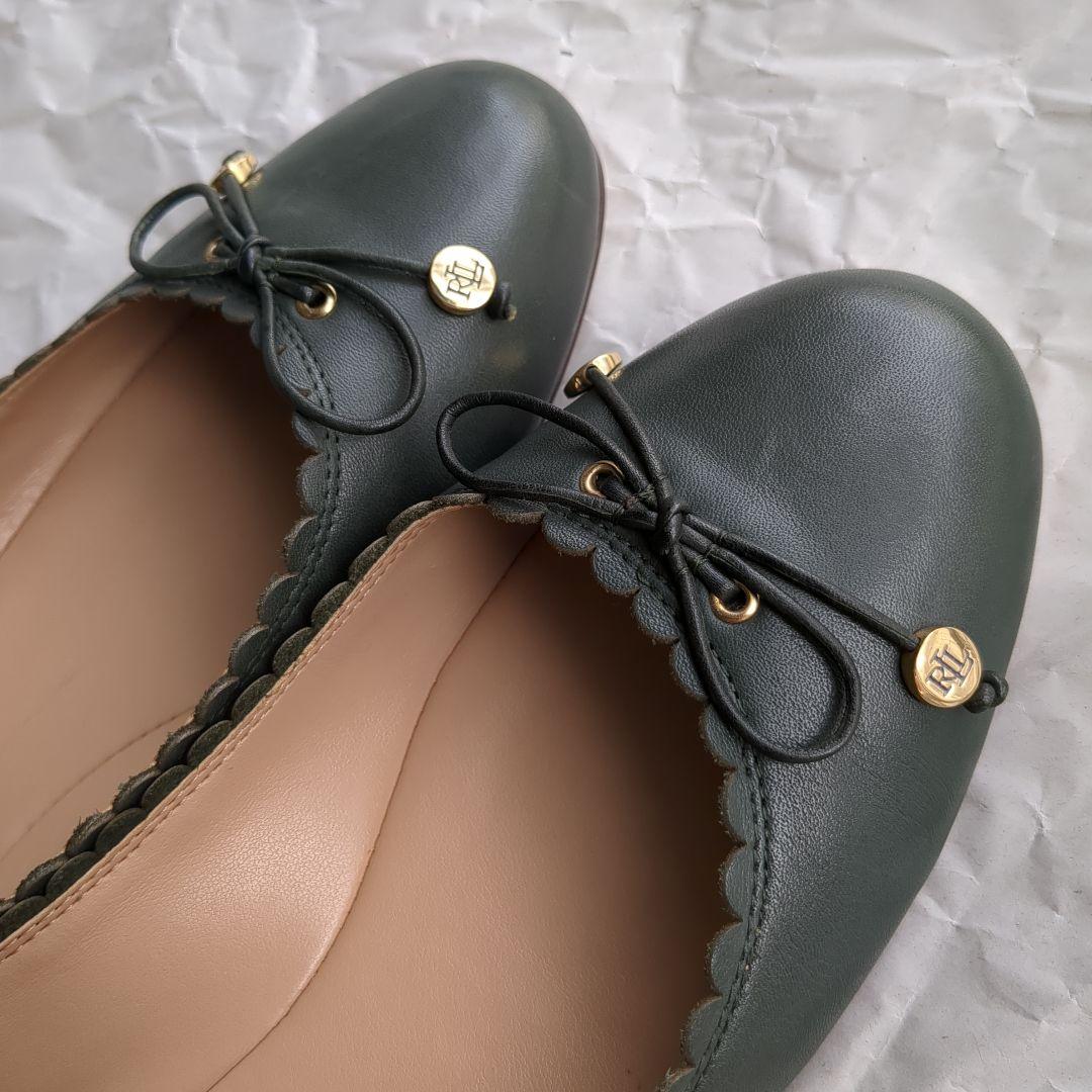 パンプス フラットシューズ ラルフローレン LAUREN RALPH バレエシューズ パンプス ローレン ラルフ Jayna