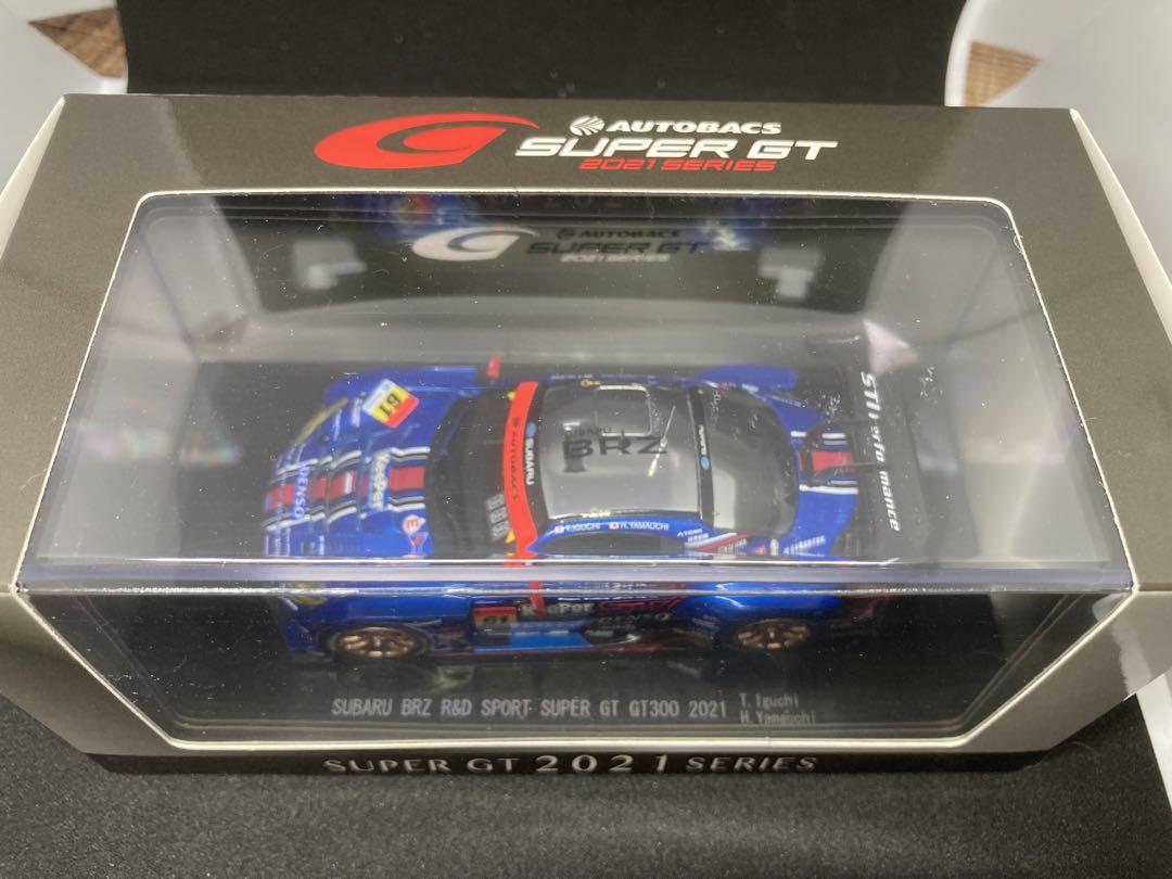 1/43 エブロ スバルBRZ 2021スーパーGT GT300チャンピオン（1⁄43
