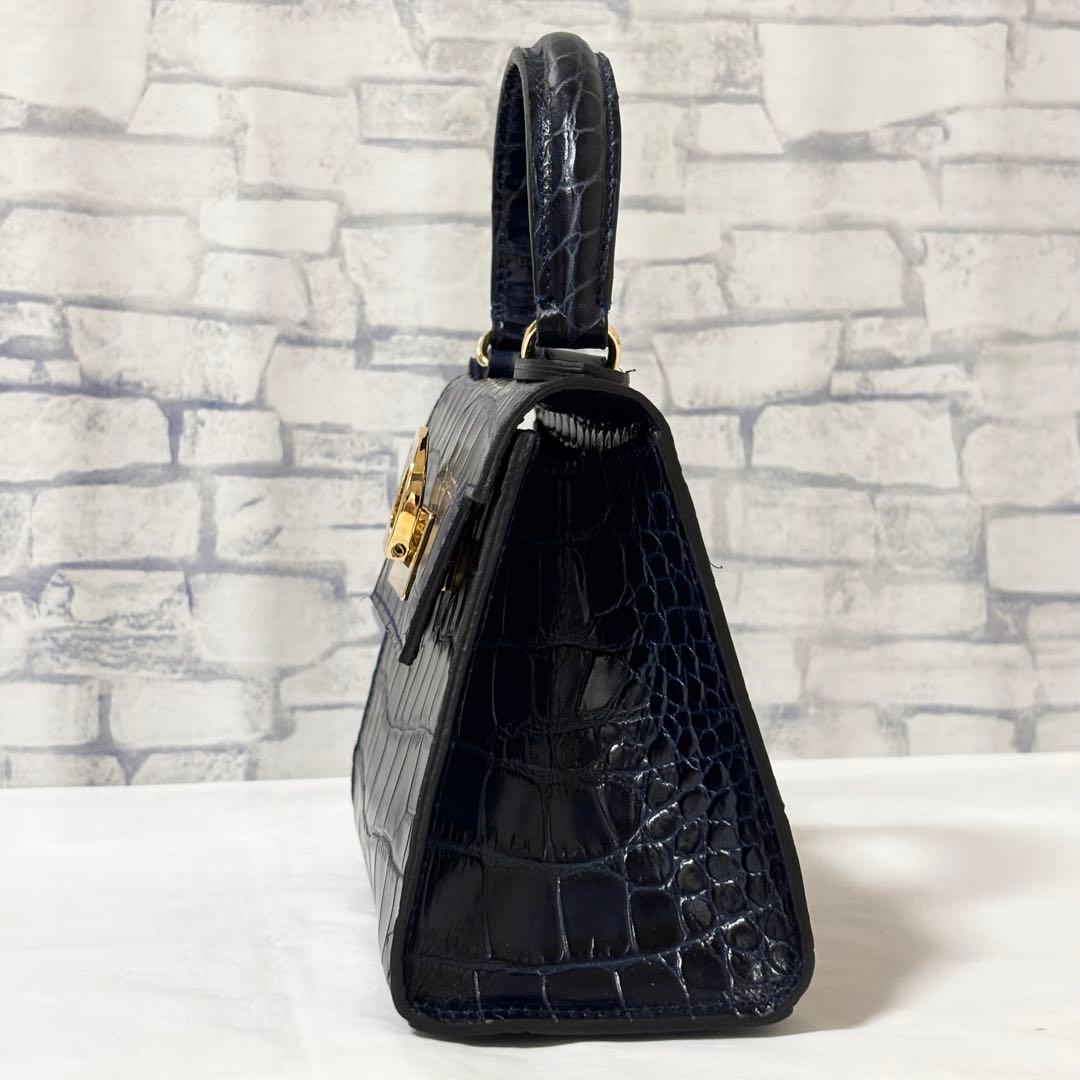 未使用級✨CARBOTTI カルボッティ・LICIA クロコダイル 2wayミニ 未使用級✨CARBOTTI カルボッティ・LICIA クロコダイル 2wayミニ