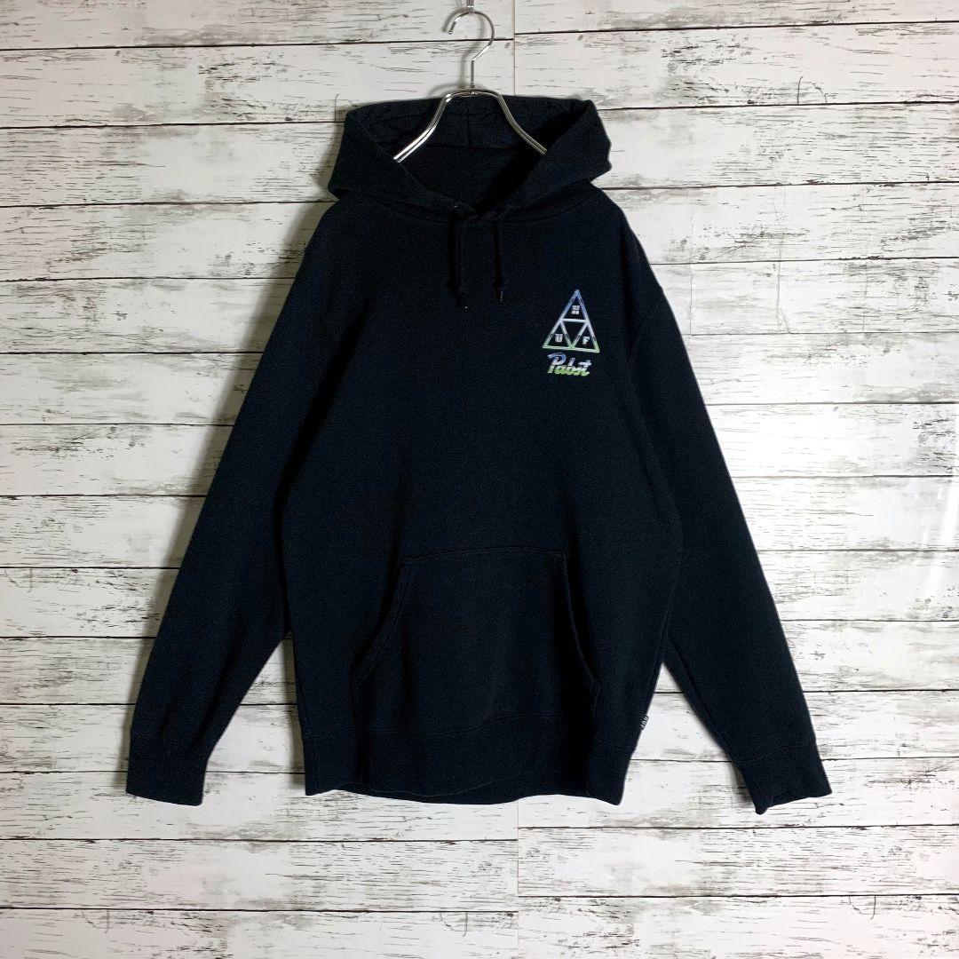 803【パブストブルーリボンとのコラボ！】ハフ☆バックプリント入りパーカー