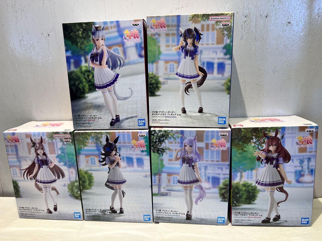 ウマ娘プリティーダービーフィギュア6体セットまとめ売り - メルカリ