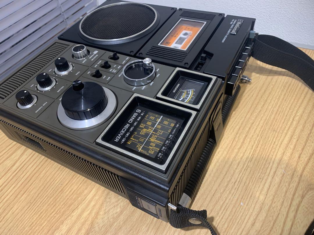 ラジオ・コンポ National 6band radio RQ-585