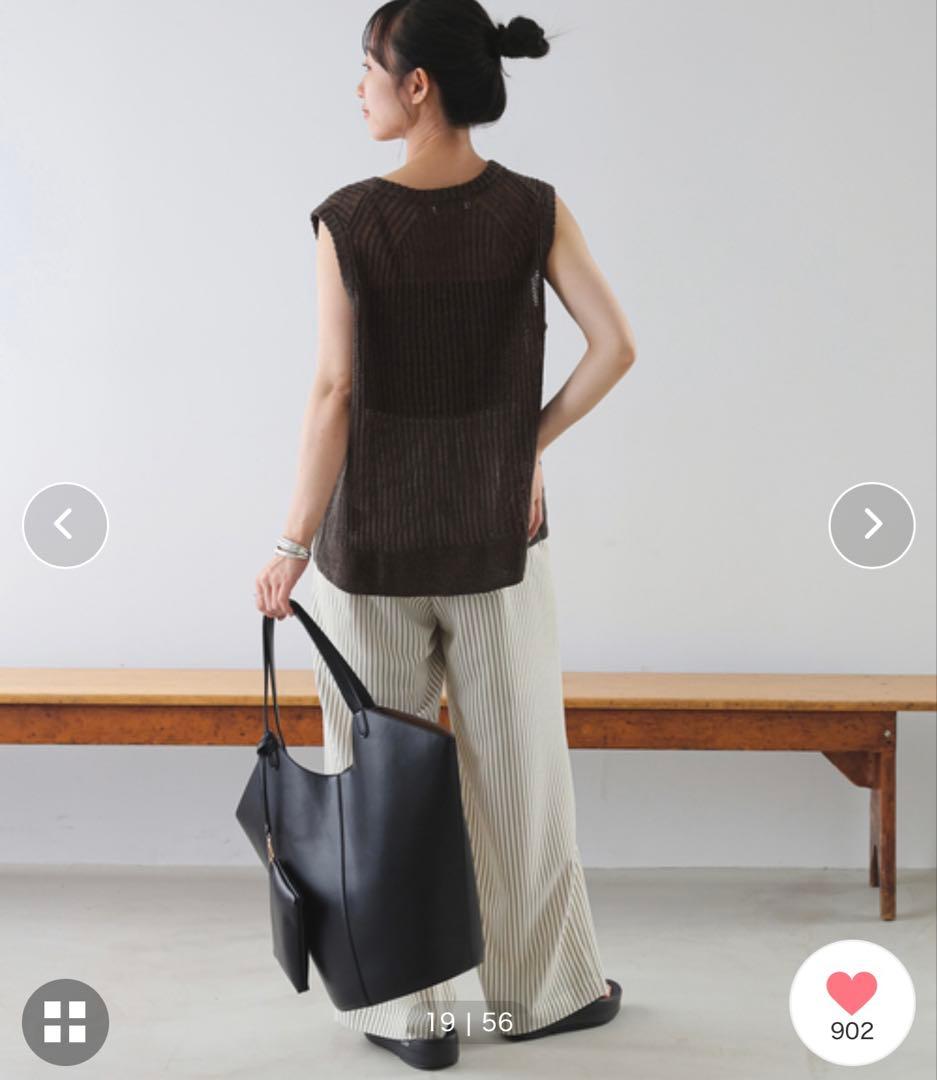 SLOBE IENA KAYAノースリーブプルオーバー