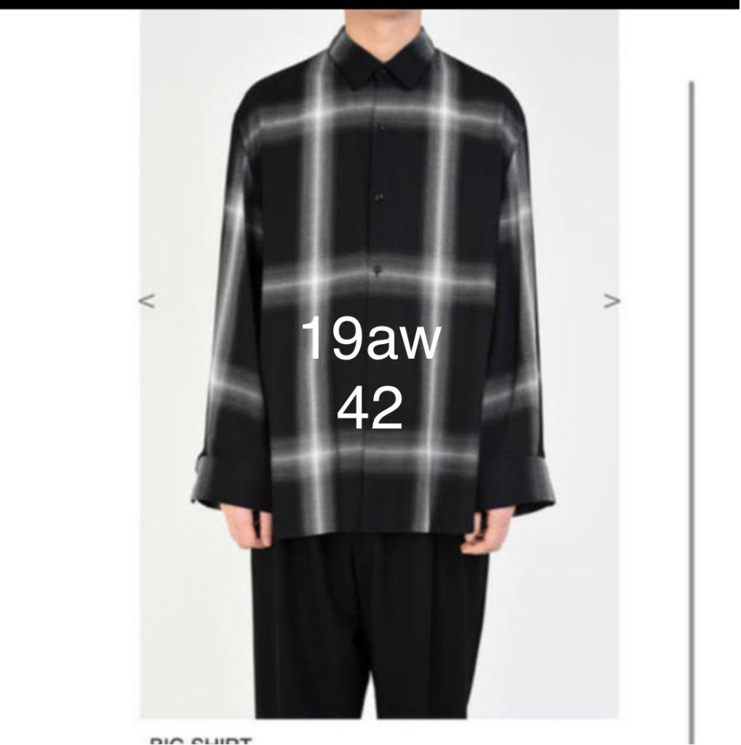 19aw ビックシャツ 42サイズ