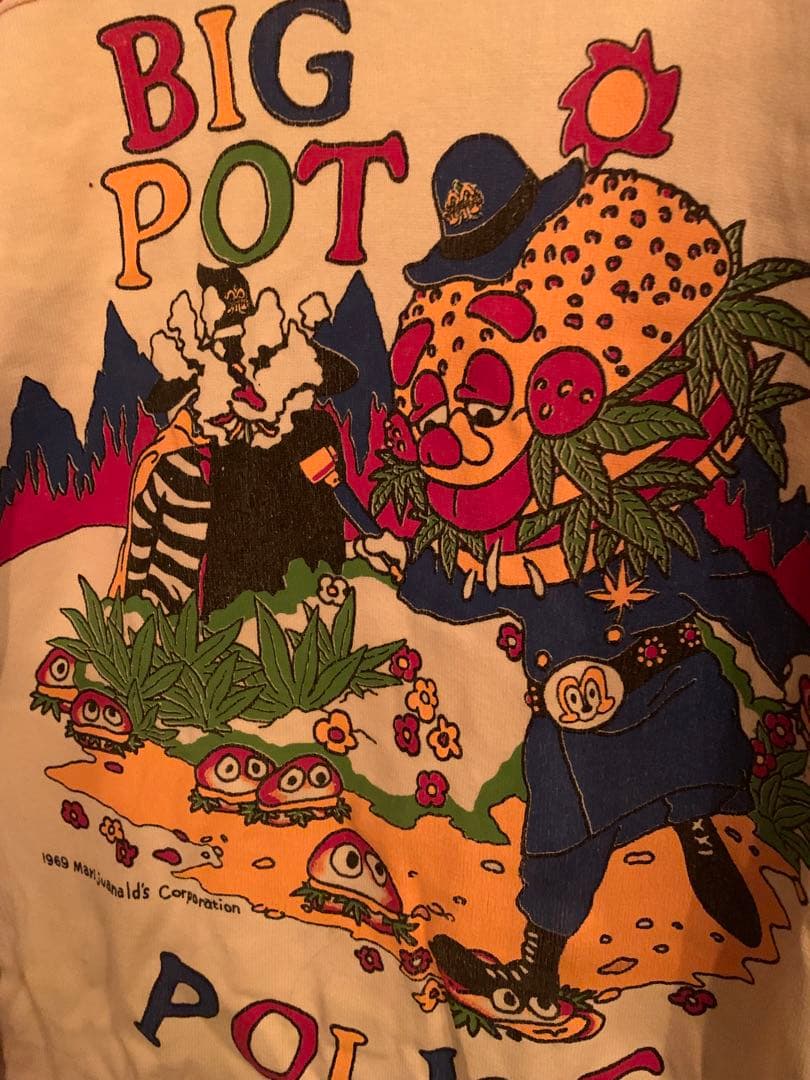 期間限定特価品Bootleggers ラグラン マリファナルド S size 36 T