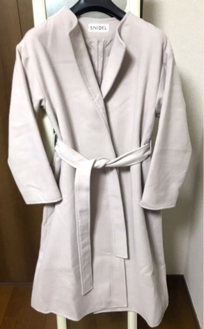 メルカリ Snidel 福袋 ノーカラーコート トレンチコート 3 800