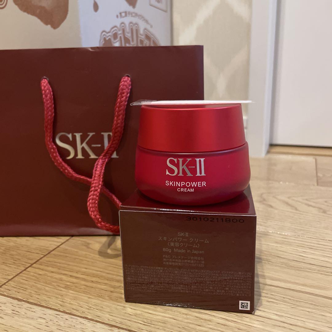 SK-IIスキンパワー　クリーム　80g スキンパワーアドバンスト |保湿フェイスクリーム| SK-II 日本