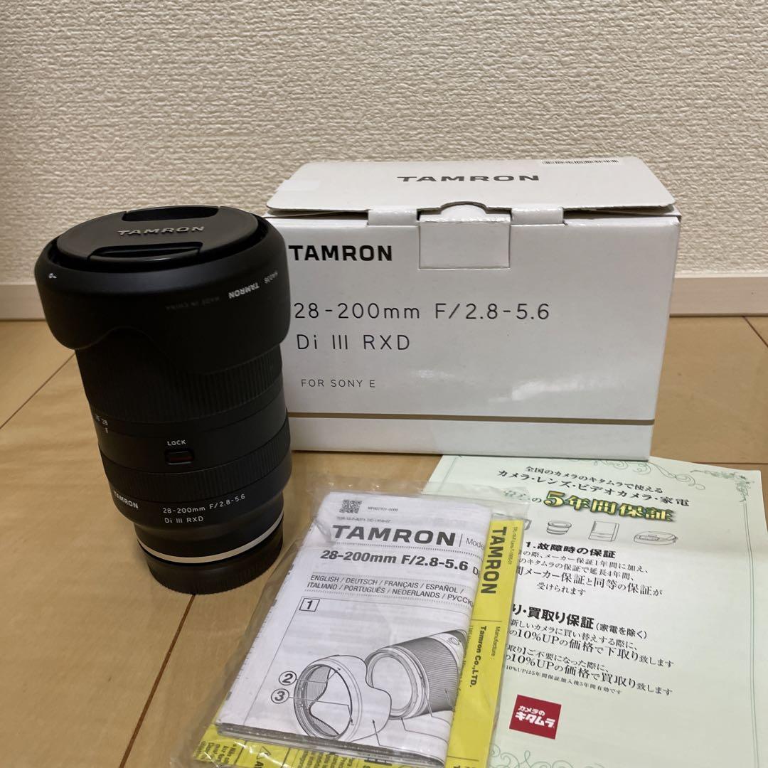 タムロン 28-200mm F2.8-5.6 Di III RXD Model…-