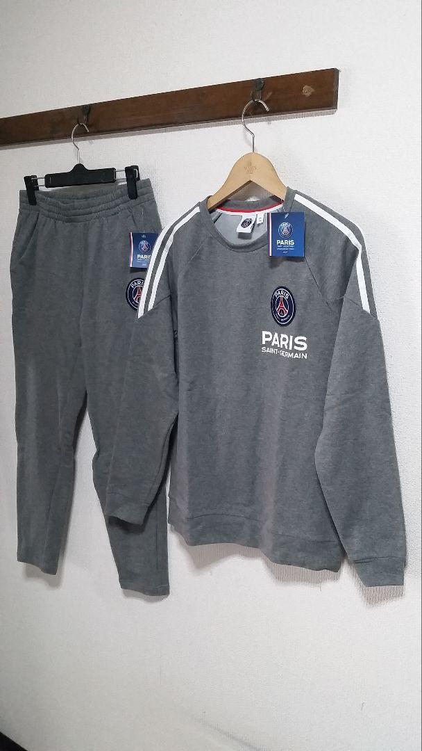 パリ・サンジェルマン PSG セットアップ スウェット グレー 新品タグ付き M