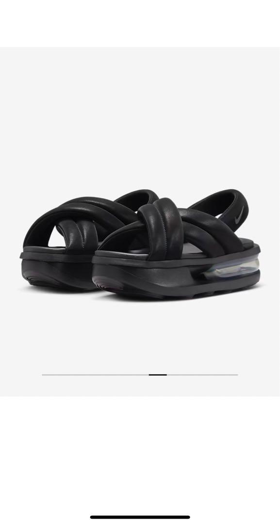 NIKE WMNSエアマックスアイラ ブラック サンダル 26cm