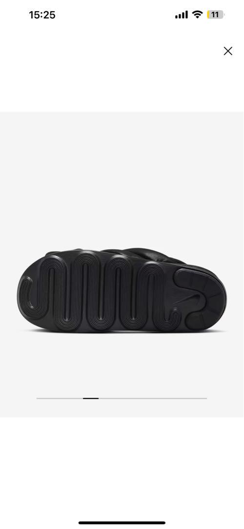 NIKE WMNSエアマックスアイラ ブラック サンダル 26cm