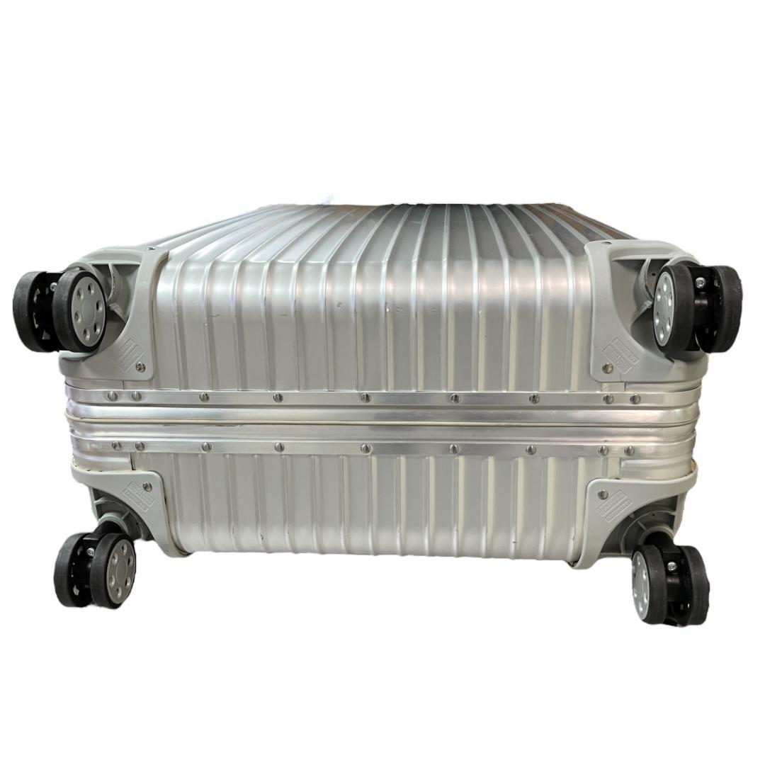 リモワ　トパーズ　4輪　スーツケース　シルバー　98L　アルミ