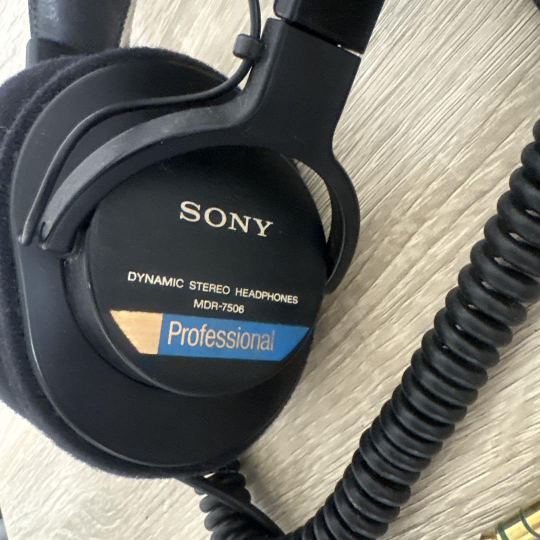 【動作確認済み】Sony MDR-7506 モニターヘッドホン