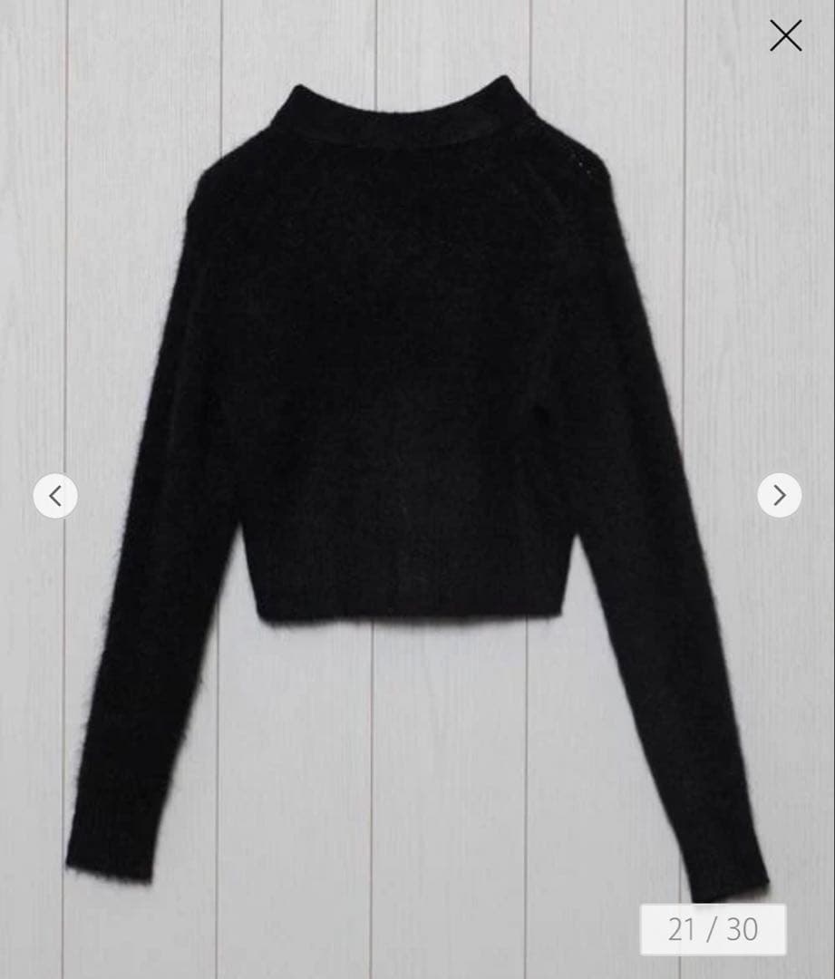 美品 H BEAUTY&YOUTH H アルパカブレンドファージップカーディガン 美品 H BEAUTY&YOUTH H アルパカブレンドファージップカーディガン