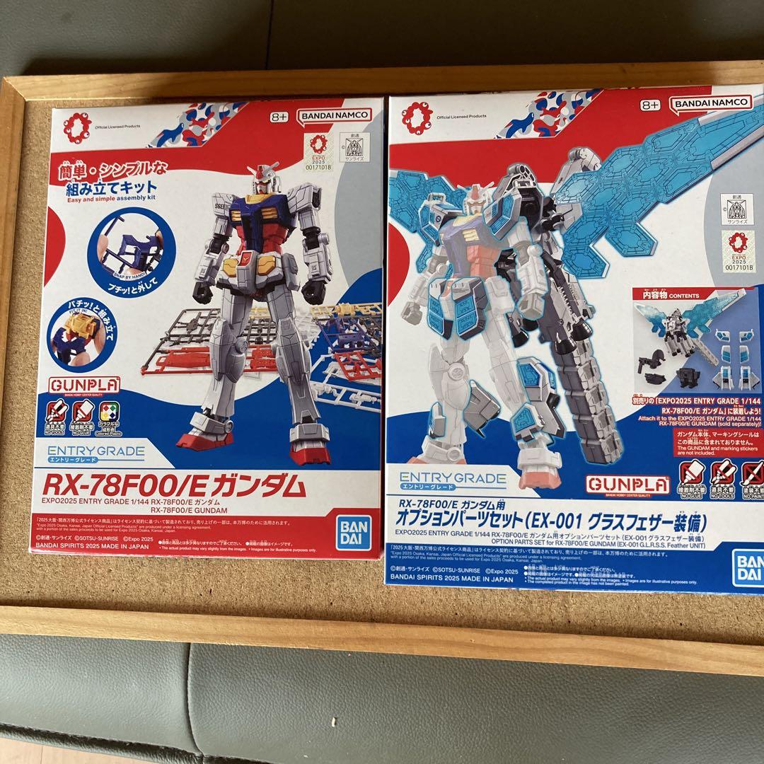 WEB限定お買い得商品の新着アイテム RX-78F00/E 万博 ガンダム メルカリ - グラスフェザー EX-001 & ロボット