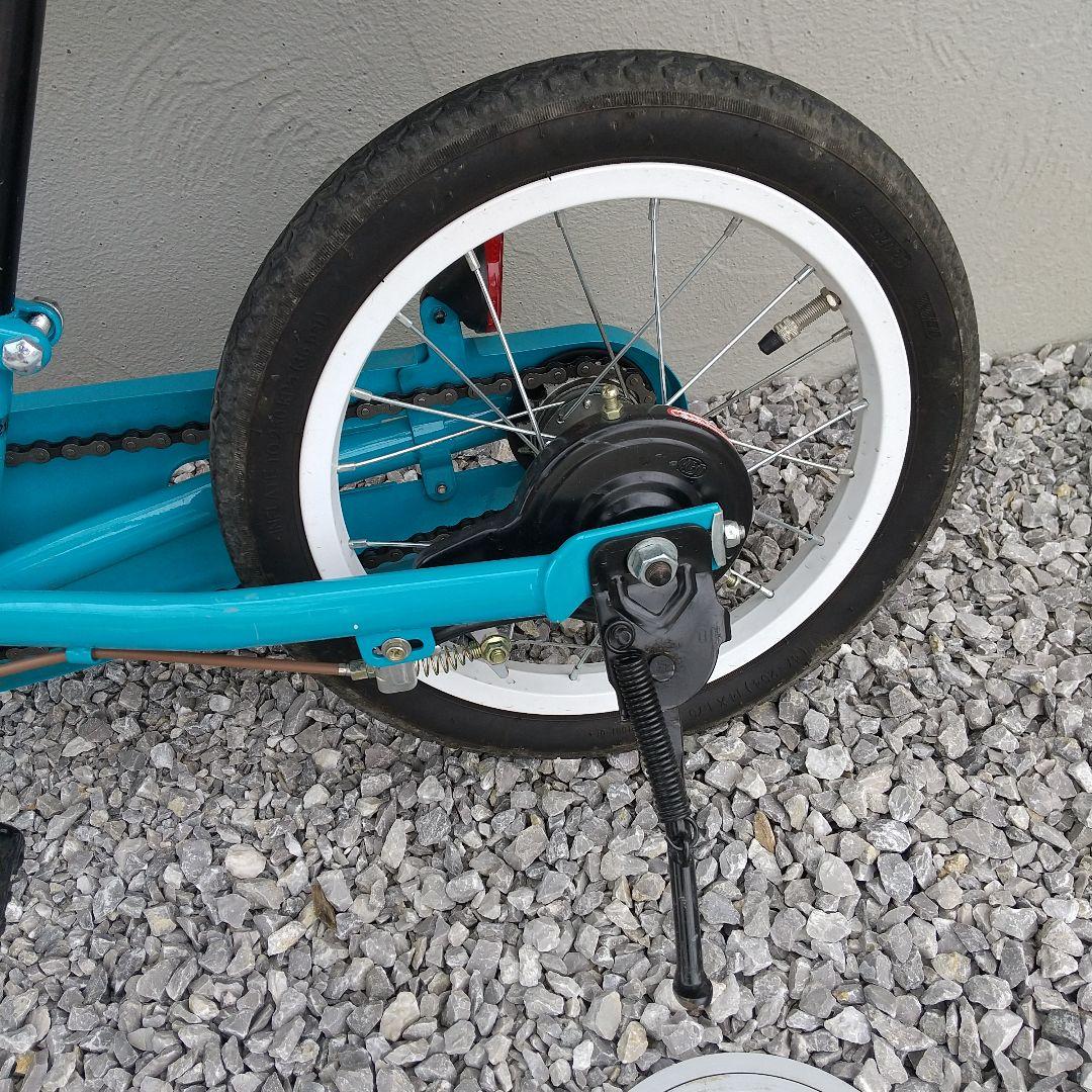 People 幼児用自転車 ケッターサイクル 青色 ヘルメット付 14インチ