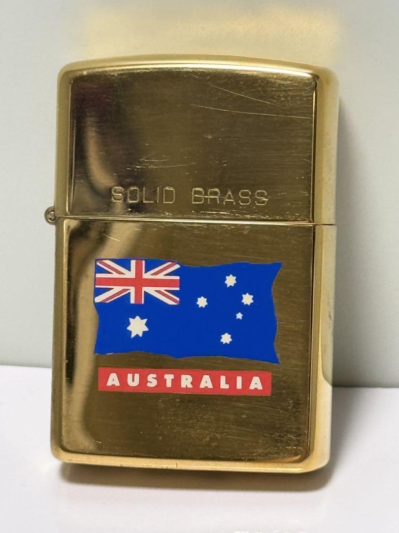 Zippo SOLID BRASS Australia オーストラリア