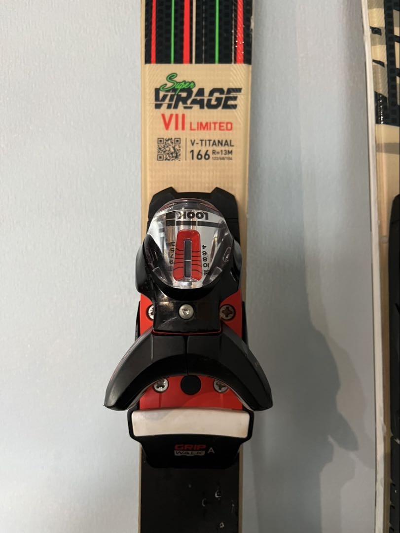 スキー ROSSIGNOL Super Virage VII LIMITED 166cm