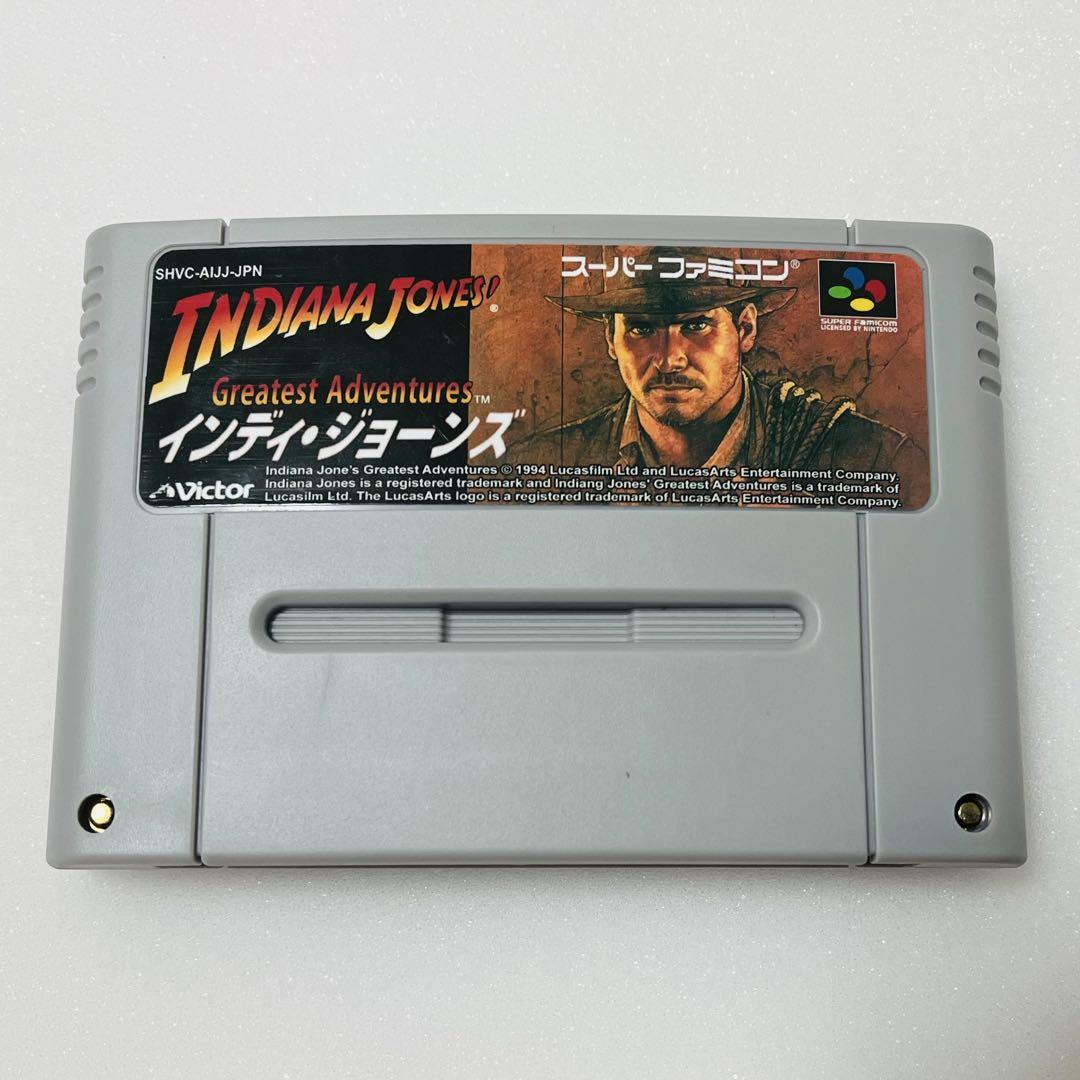 インディ・ジョーンズ グレイテストアドベンチャーズ スーパーファミコン ソフト