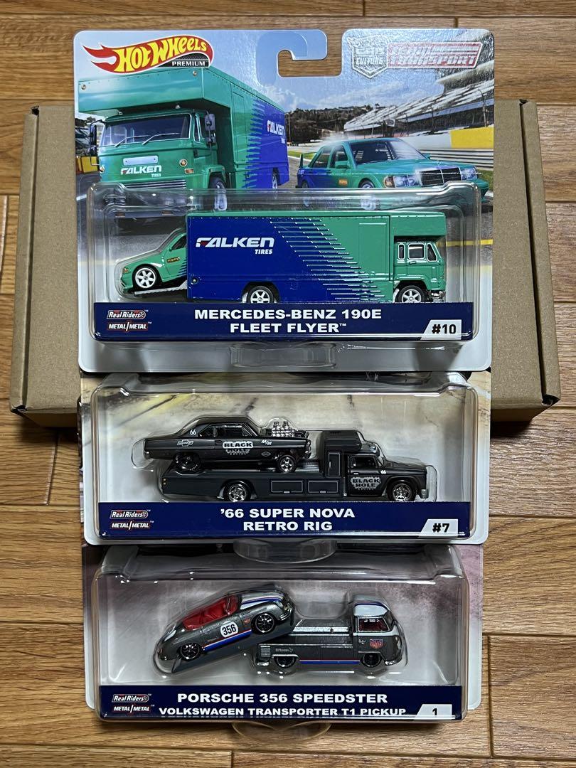 ミニカー hotwheels team transport