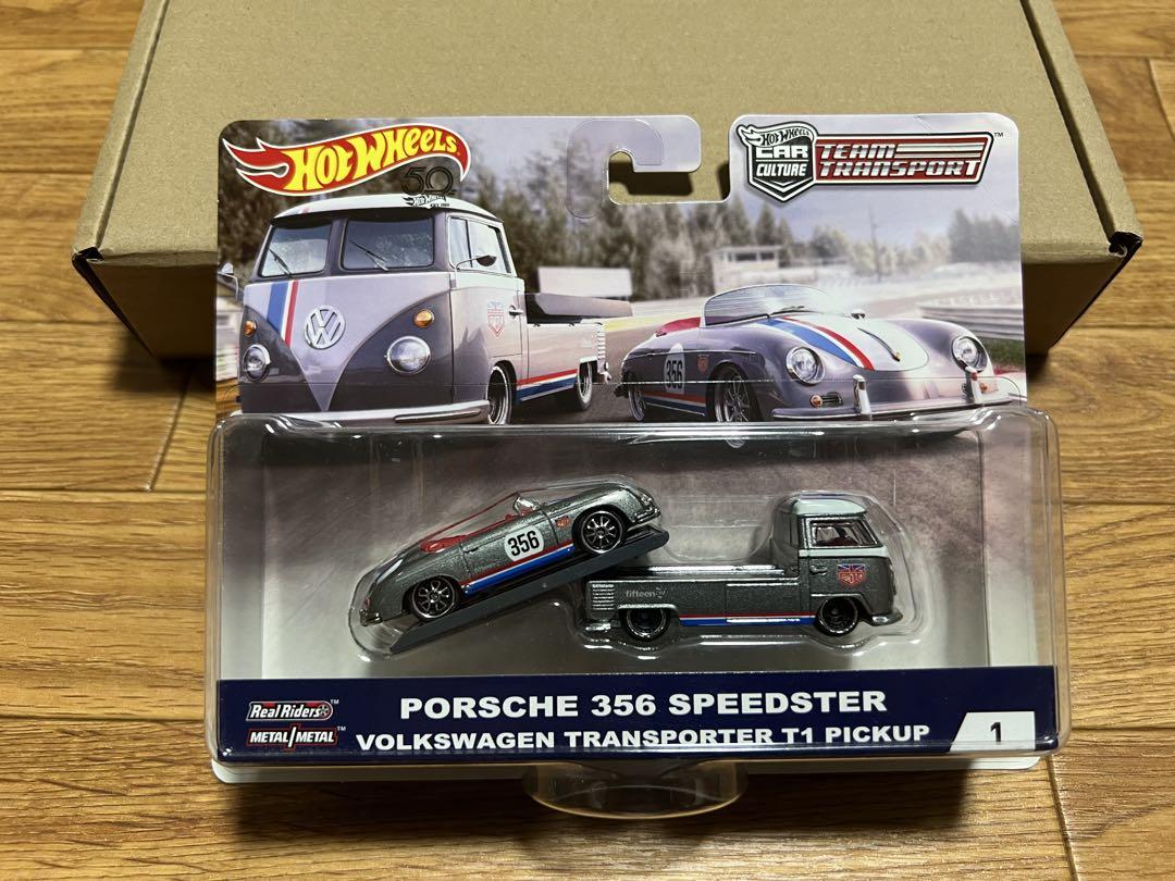 ミニカー hotwheels team transport
