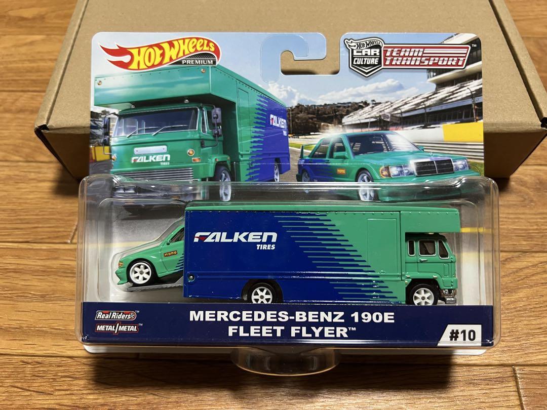 ミニカー hotwheels team transport
