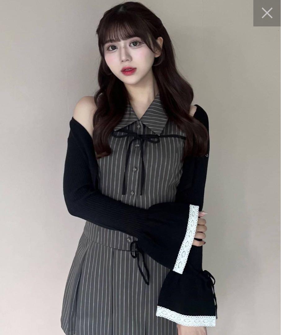 YUI企画　ベルスリーブリボンボレロ YUI企画 ベルスリーブリボンボレロ - メルカリ