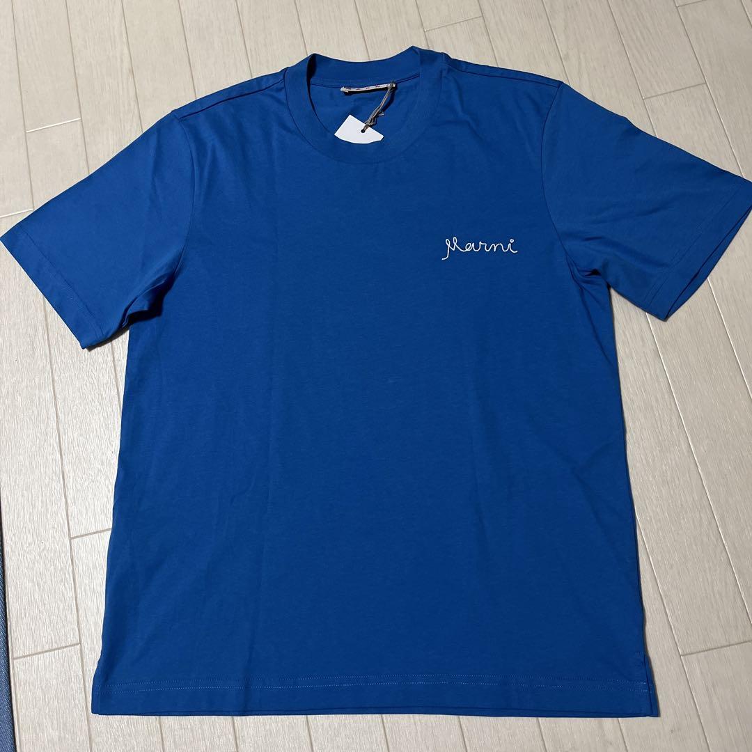 MARNI ロゴ刺繍 Tシャツ - メルカリ
