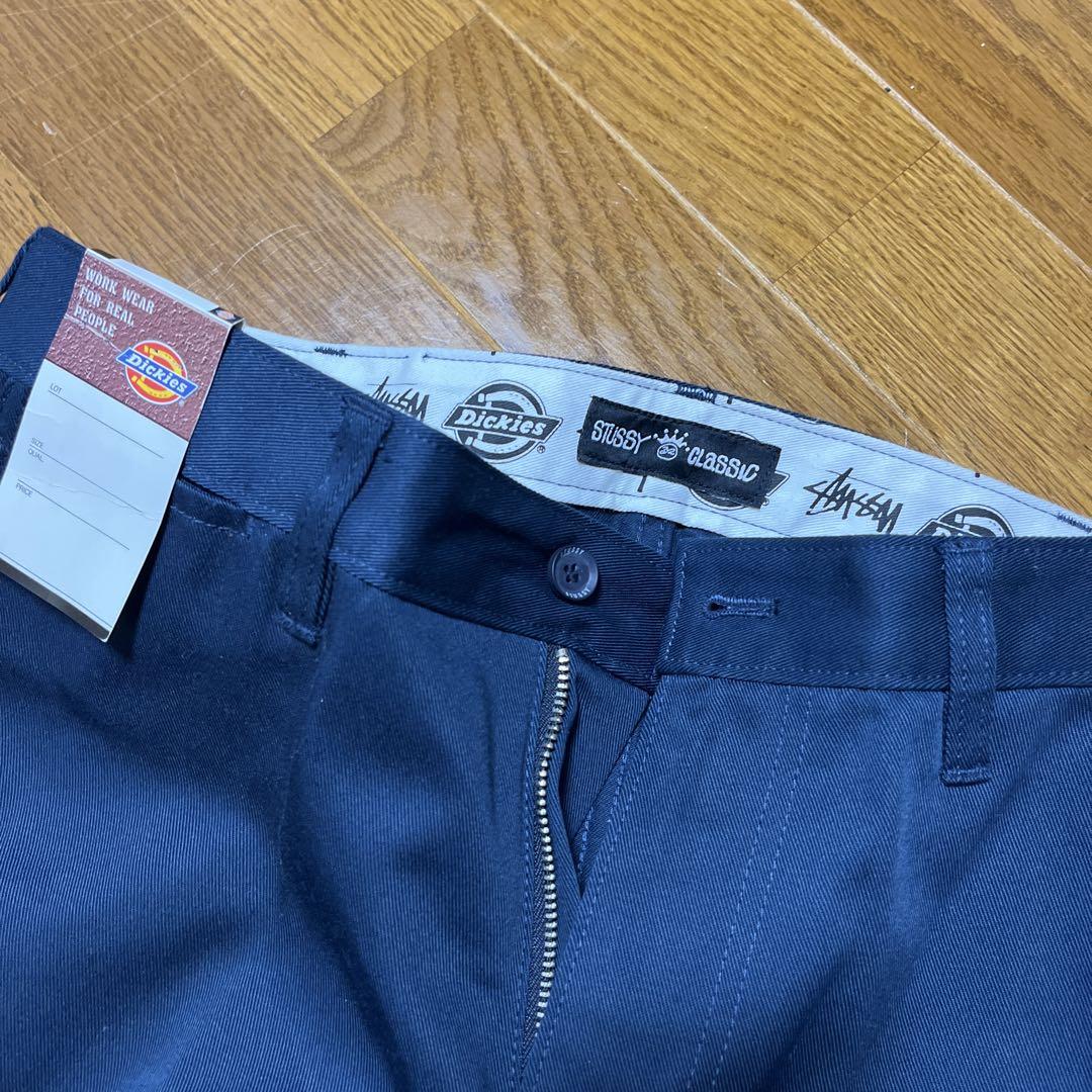 stussy x Dickies Workwear チノパン ネイビー 32新品
