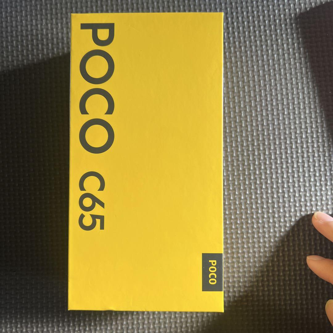 新品未使用　Xiaomi POCO C65 128gb ブラック　グローバル版
