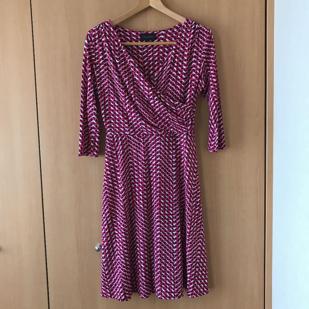 タルボット ジャージーカシュクールワンピ 今年の新作から定番まで