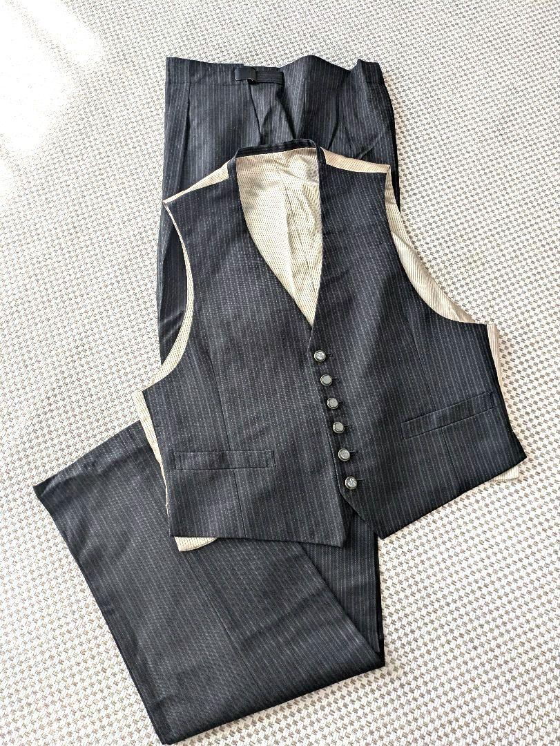【美品】MIYUKI PLANZA 燕尾服 3点セット ブラック