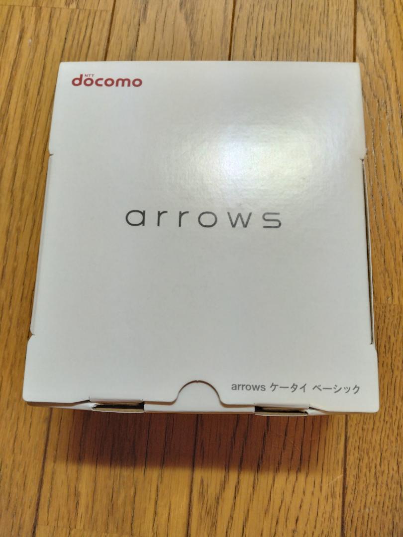 美品 docomo arrows f-41c ケータイ ベーシック 付属全てあり