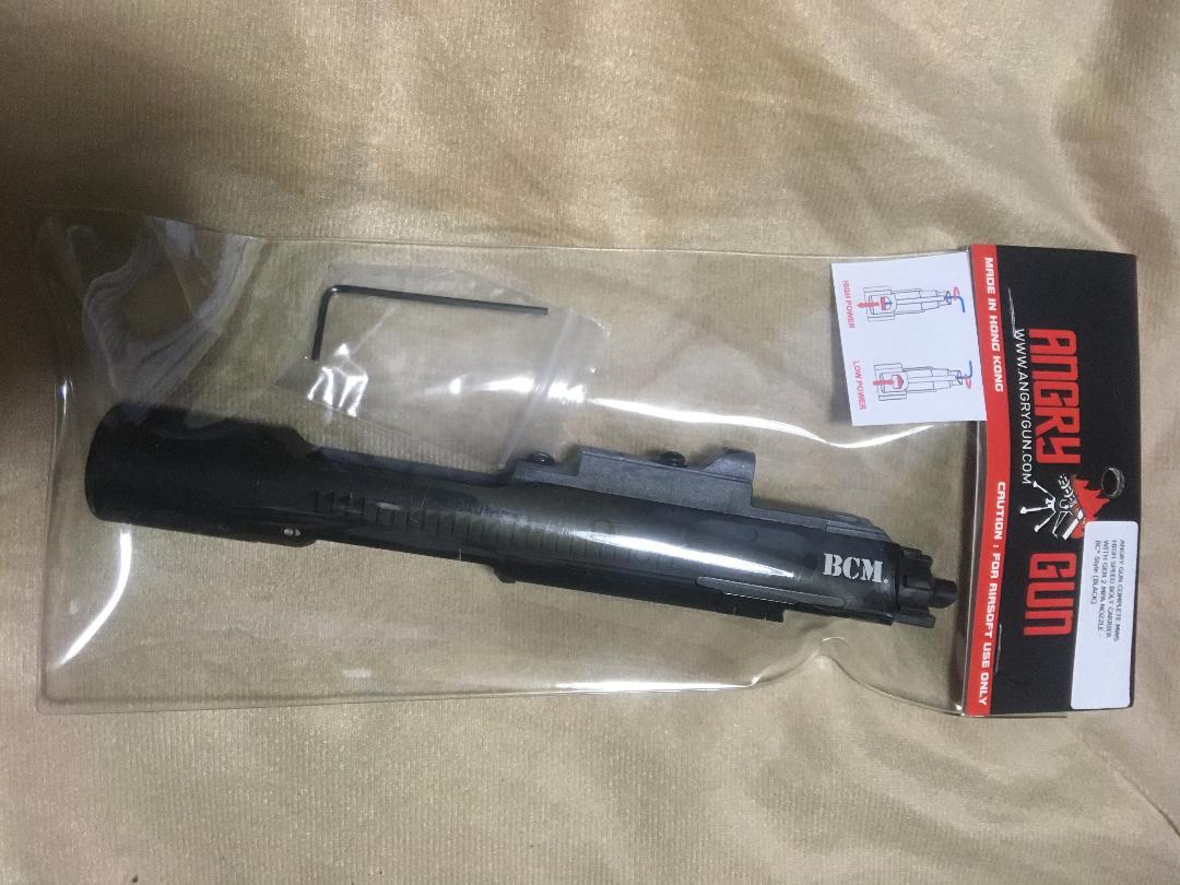 49%割引憧れの BCM刻 BK ANGRYGUN 東京マルイ M4 MWS ボルトキャリア