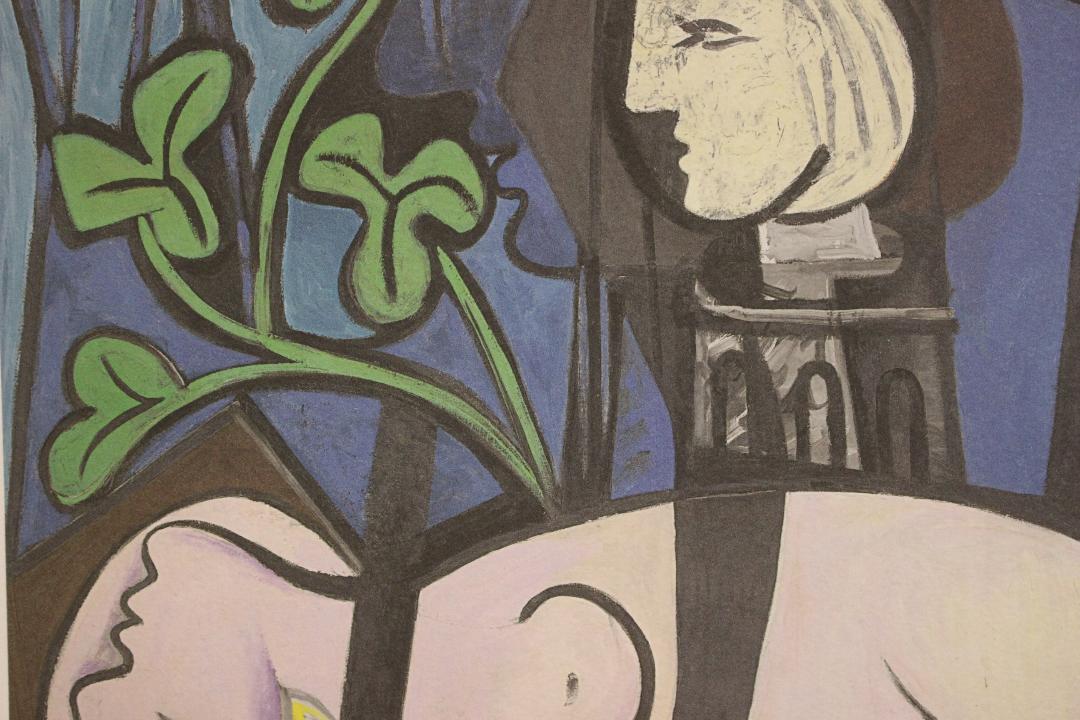 ピカソ【裸、緑の葉、胸像】 販売証明書付き Picasso