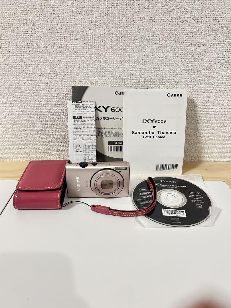 Canon IXY 600F シャンパンピンク サマンサタバサ