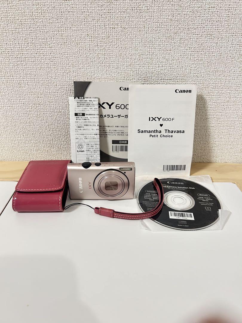 Canon IXY 600F シャンパンピンク サマンサタバサ
