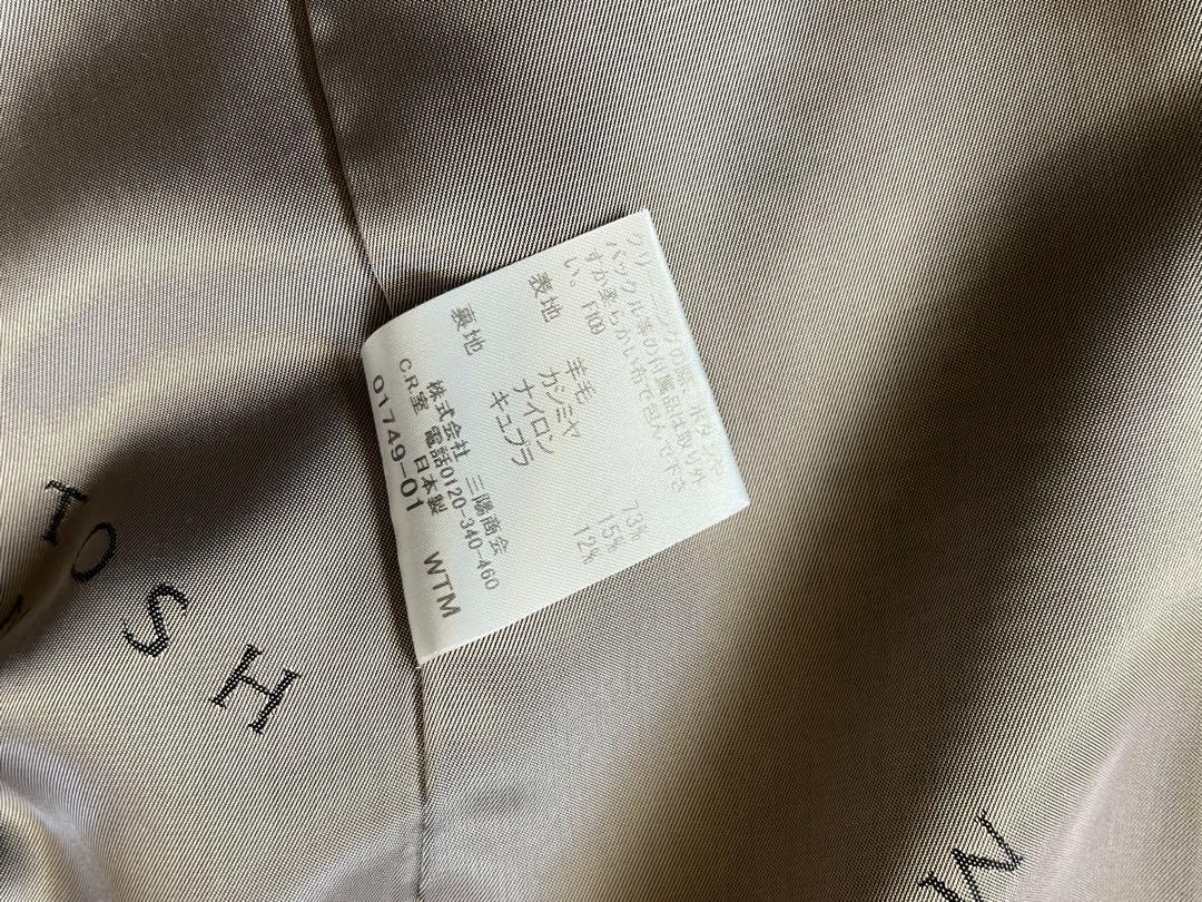 Mackintosh London ピーコート　ベージュ　カシミヤ　40