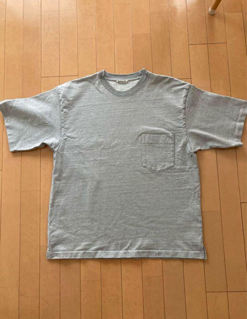 AURALEE オーラリー スタンドアップ　standup tee