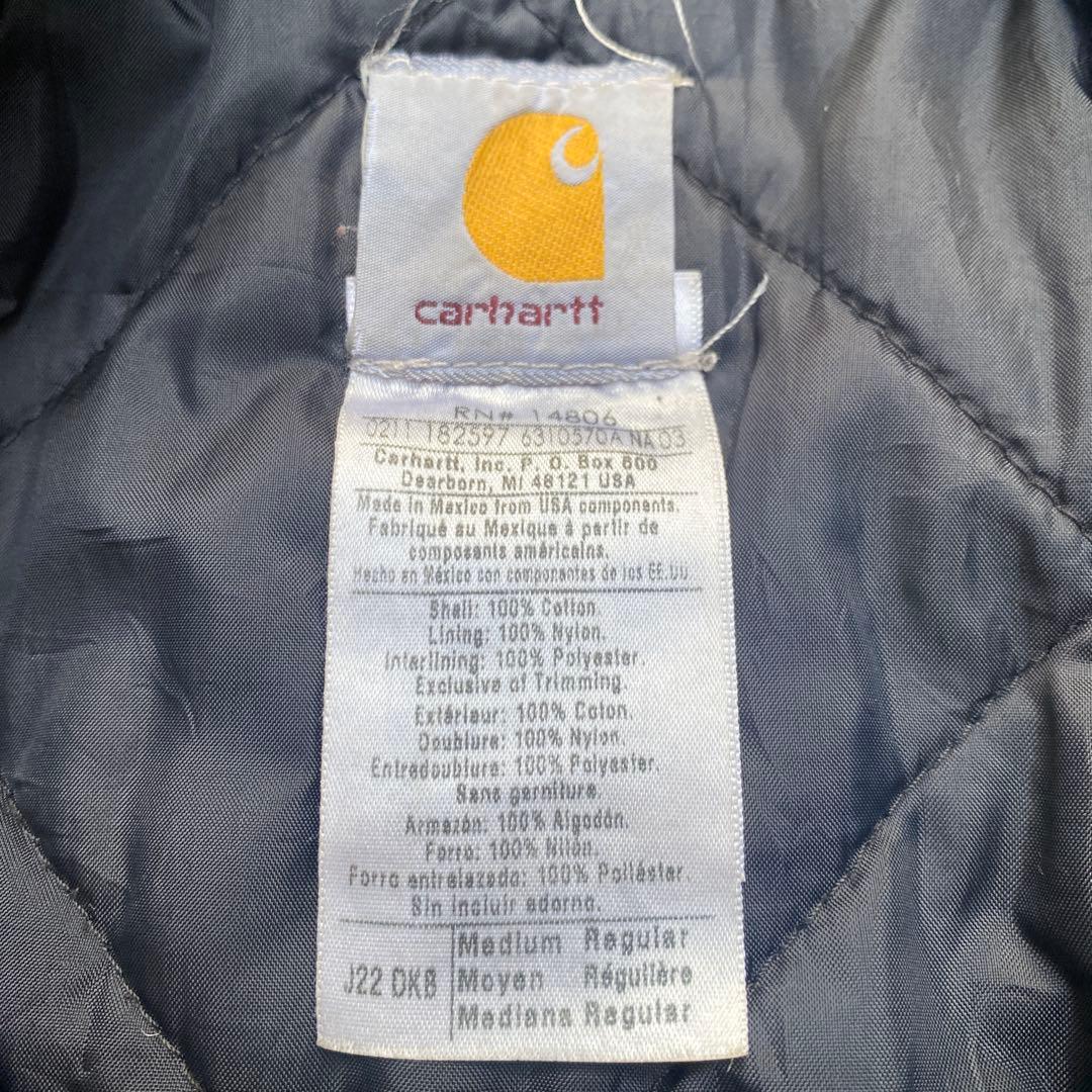 レアJ22DKB Carhartt カーハート トラディショナルジャケット　短丈