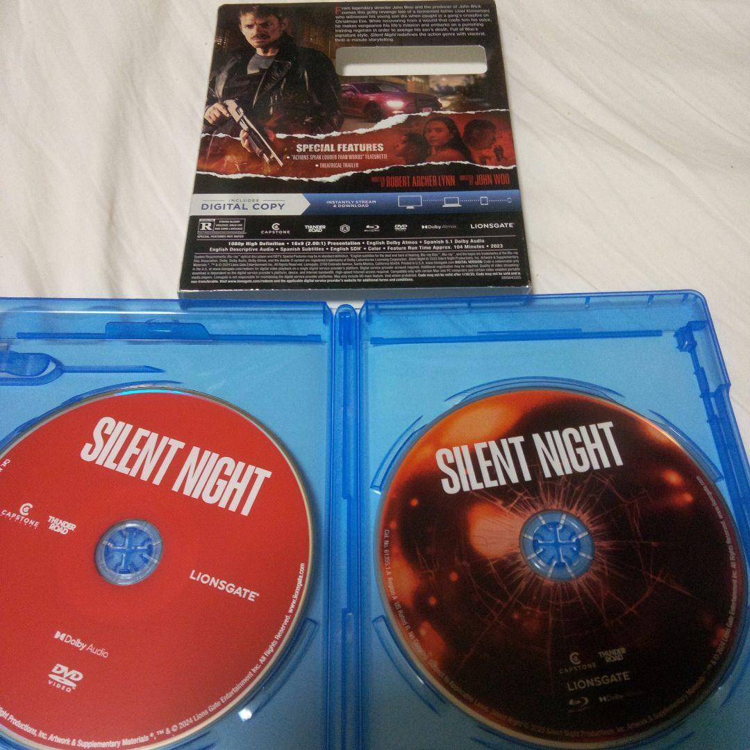 SILENT NIGHT サイレントナイト ジョン・ウー 輸入盤ブルーレイ