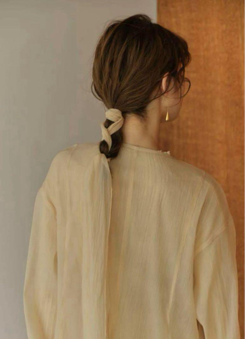 eaphi bow tie sheer long one piece - メルカリ