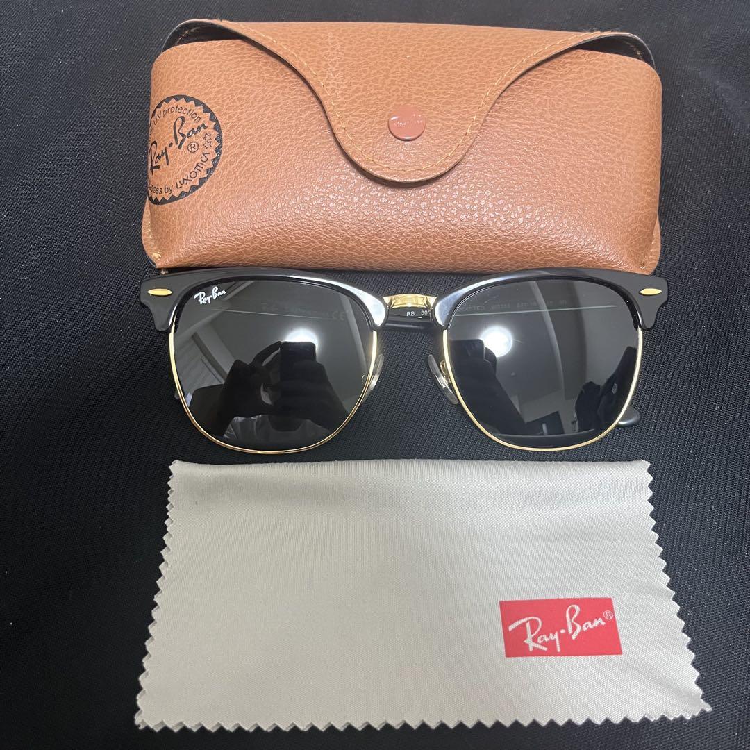 小物 RayBan Clubmaster 3016F W0365 55