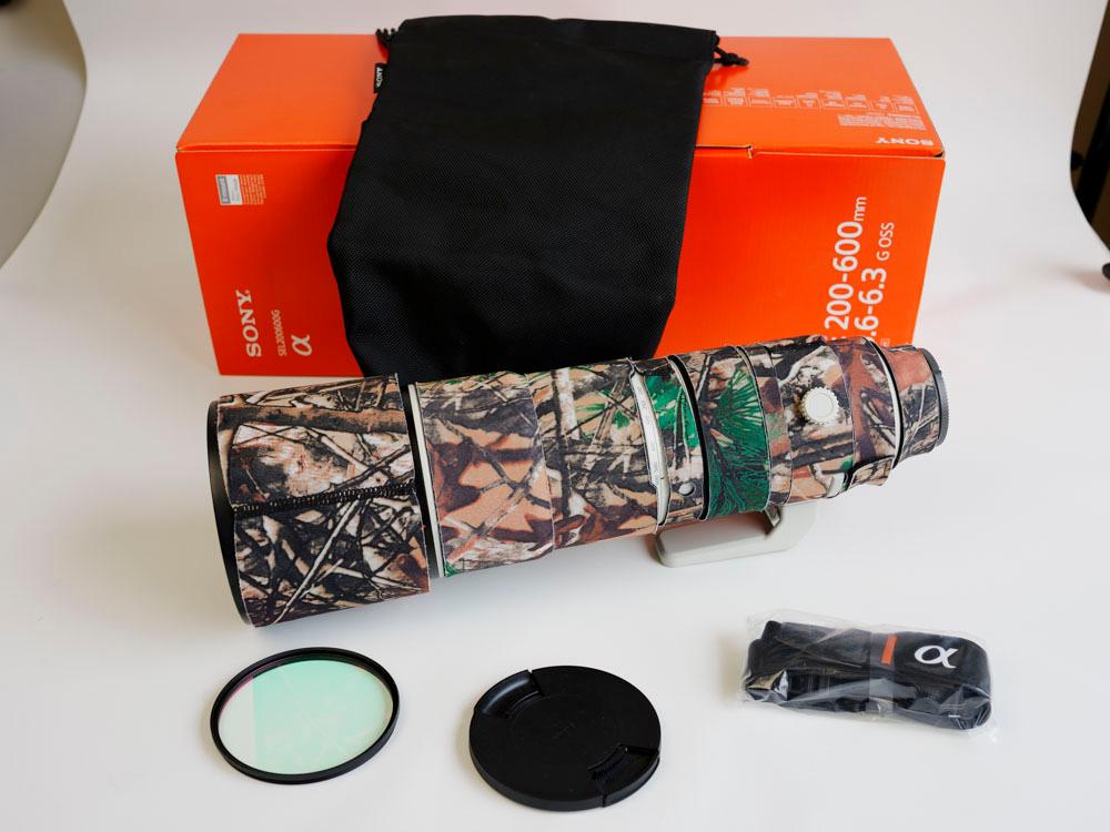 Sony 200-600mm f/5.6-6.3 G OSS ズームレンズ