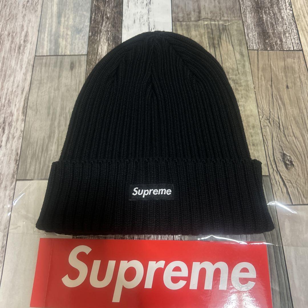 Supreme Overdyed Beanie Black ビーニー ブラック