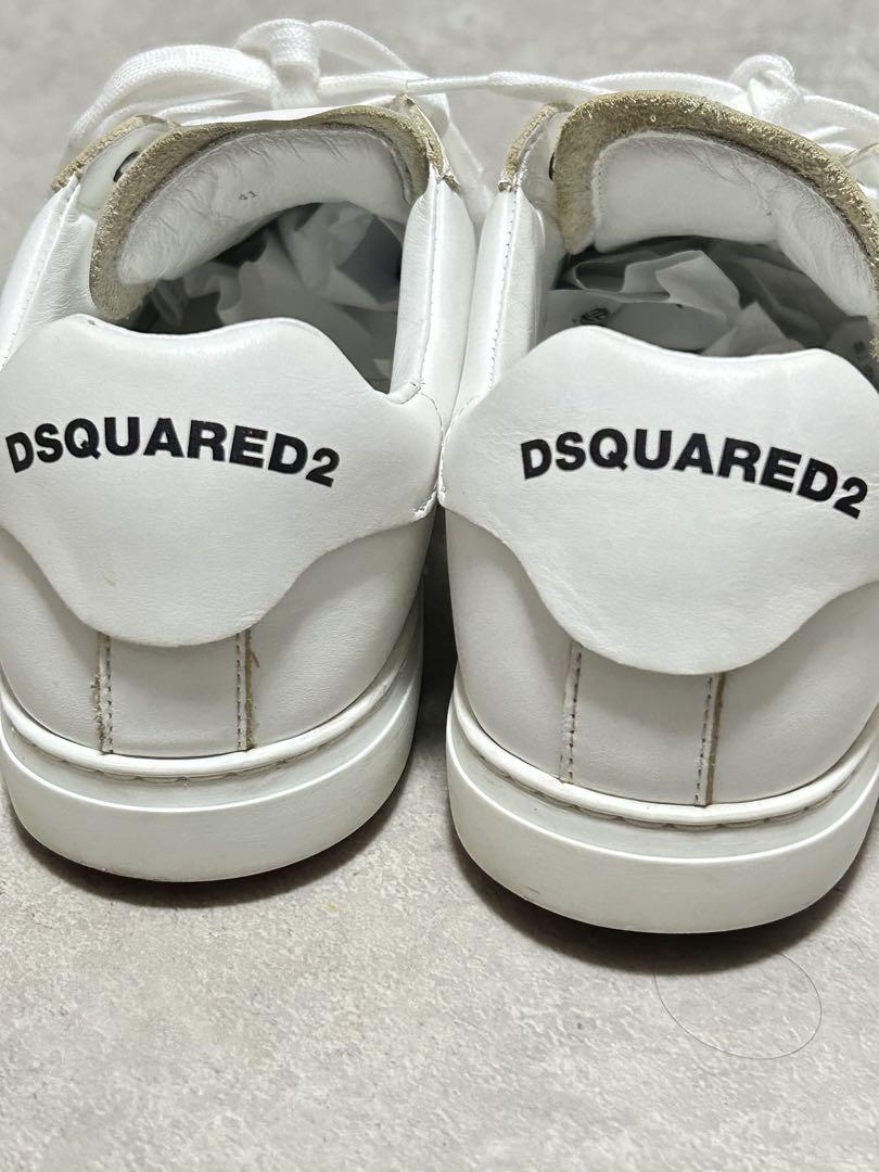 美品DSQUARED2 ディースクエアード レザースニーカー icon 41